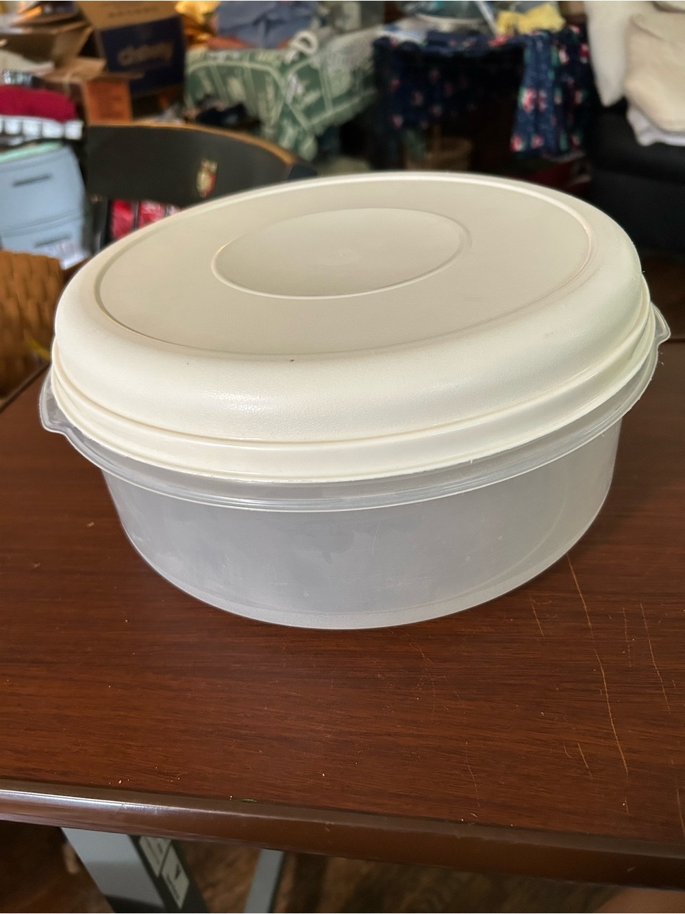 Vintage Rubbermaid large storage container, holds 22  cups,  servin’ saver line